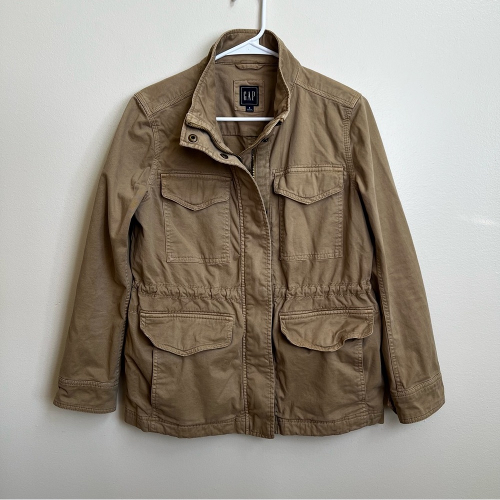 Gap Women’s Utility Jacket Button Down & Zipper C… - image 1